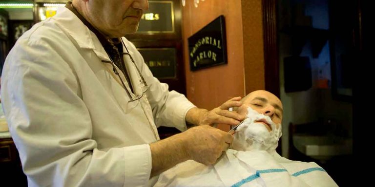 The Dying Art of Getting a Shave in New York